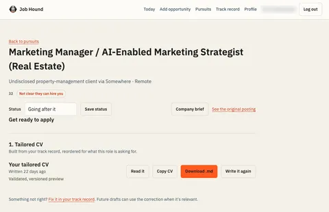 Screenshot 4 of Job Hound