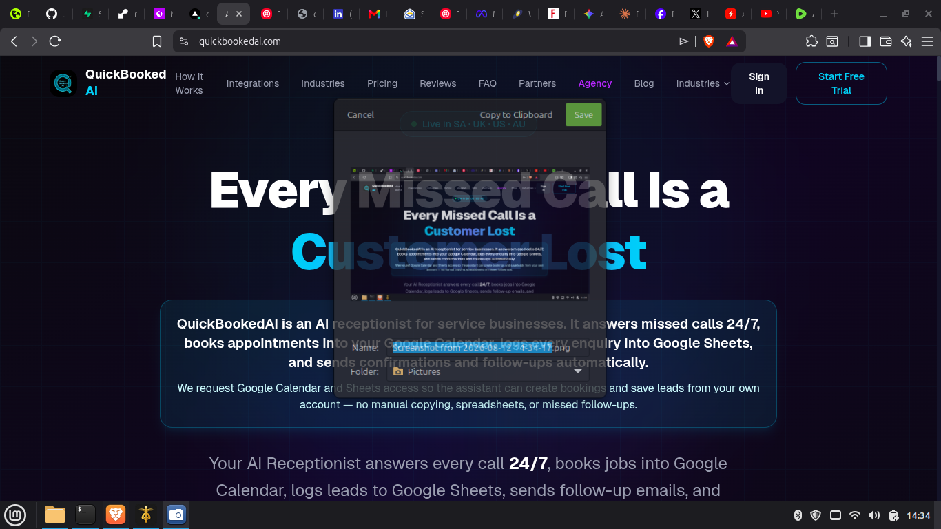Screenshot 3 of QuickBookedAI