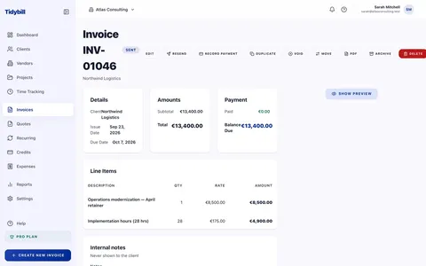 Screenshot 4 of TidyBill