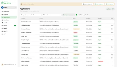 Screenshot 2 of UniApplyForMe Bursaries