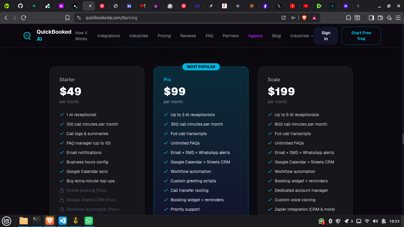 Screenshot 2 of QuickBookedAI