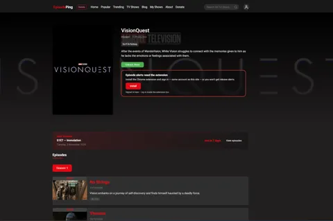 Screenshot 3 of EpisodePing
